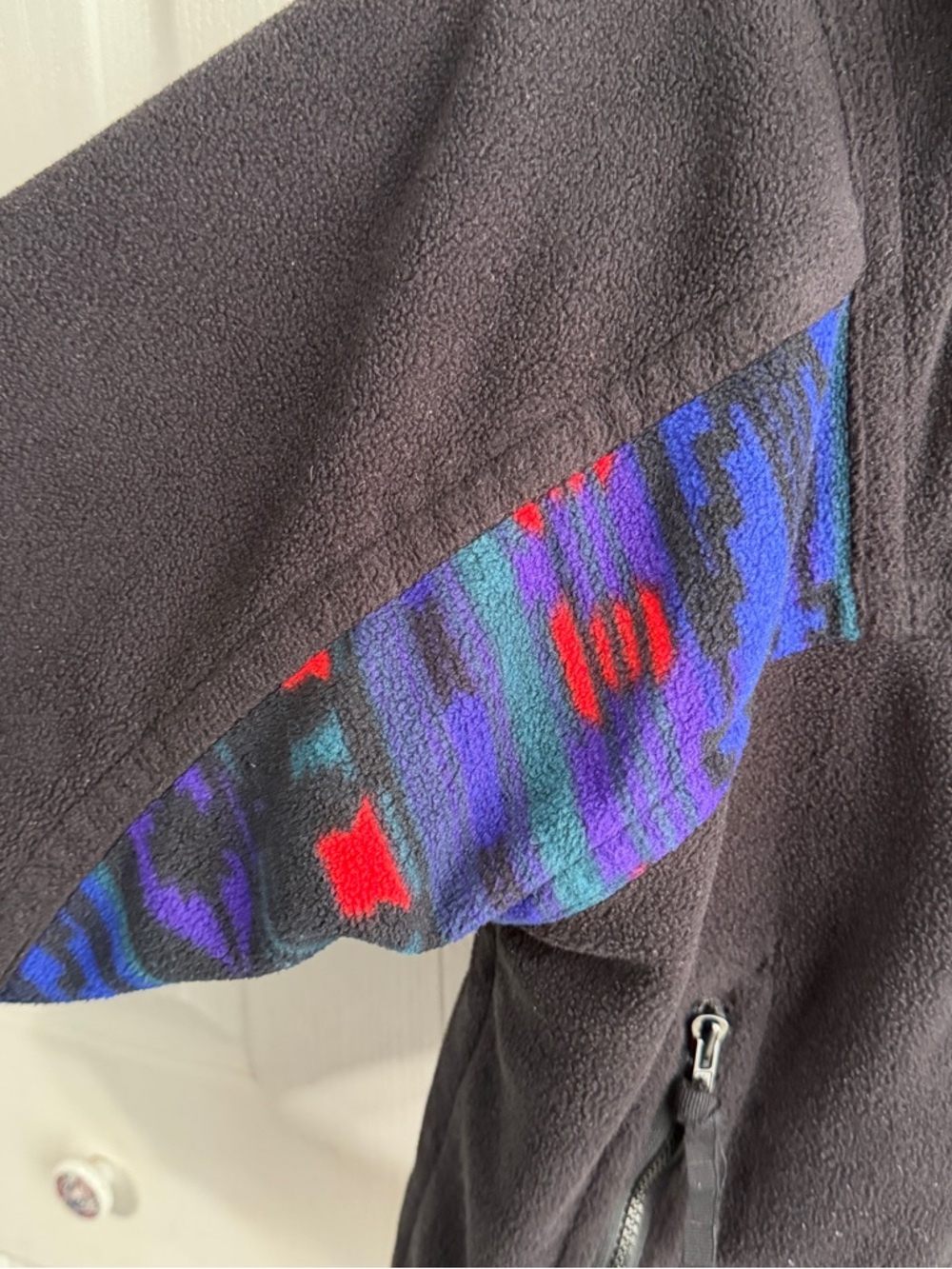 CB Sport full zip fleece Aztec pattern size small - Picture 3 of 9